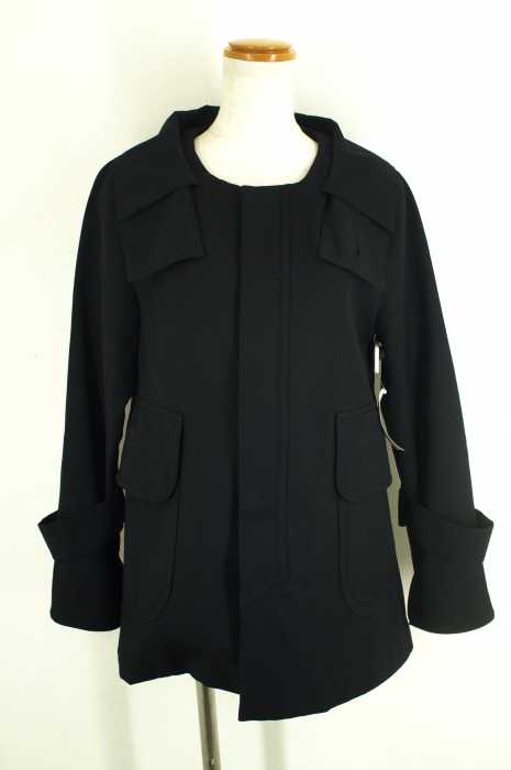 NAVY.WO （） ノーカラーボタンコート レディース アウター