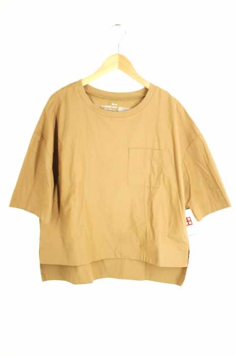 MUJI (ムジ) ポケット付きプルオーバーシャツ レディース トップス