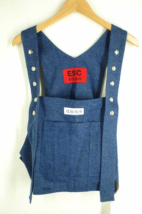 ESC STUDIO (イーエスシーステュディオ) Button デニム ベスト メンズ トップス