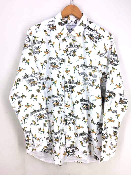 COMME des GARCONS SHIRT（コムデギャルソンシャツ） タイベック素材 総柄シャツ メンズ トップス