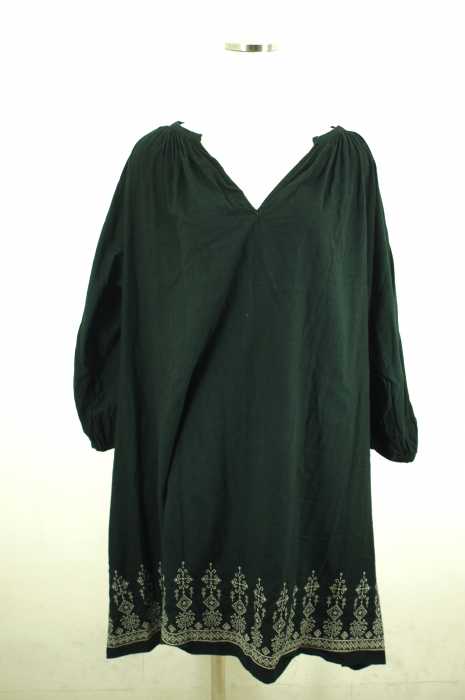 nest Robe （ネストローブ） 刺繍スキッパールーズワンピース レディース ワンピース