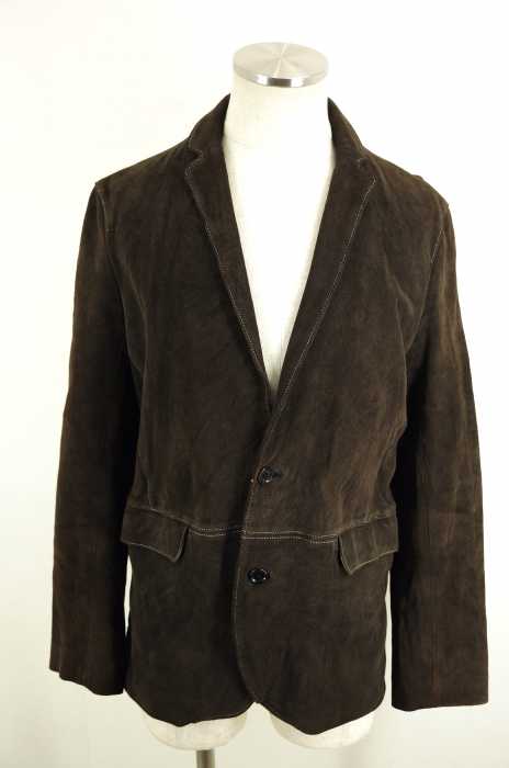 UNITED ARROWS BLUE LABEL （ユナイテッドアローズブルーレーベル） スウェード2Bテーラードジャケット メンズ アウター