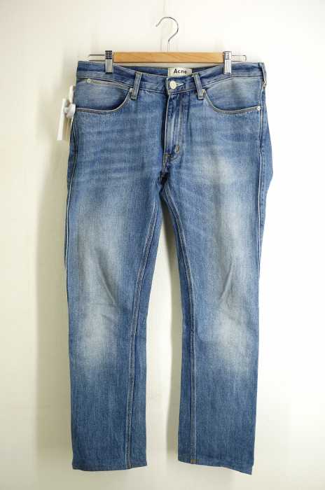 ACNE STUDIOS （アクネストゥディオズ） MAX LT VINTAGE ウォッシュドヴィンテージ加工5Pデニムパンツ メンズ パンツ