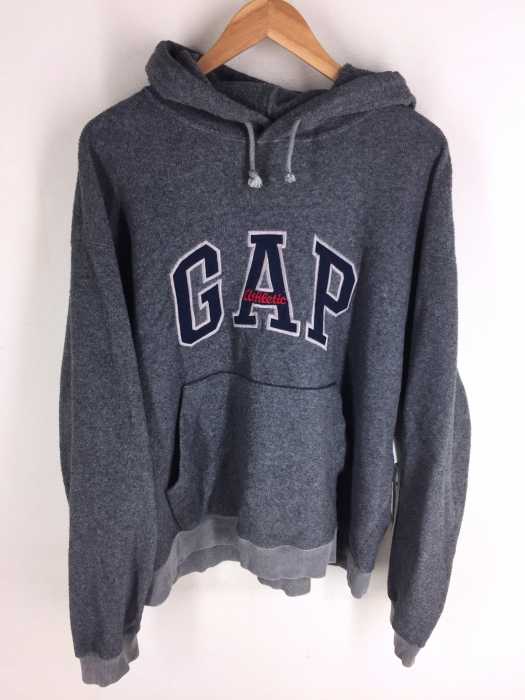 Gap (ギャップ) OLD アーチロゴ フリース プルオーバーパーカー メンズ トップス