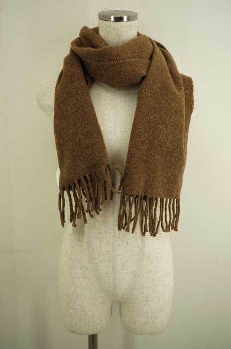 natural fibres () ウールマフラー レディース ファッション雑貨
