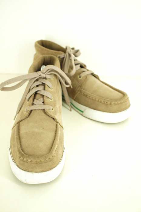 STUSSY (ステューシー) 紺タグ スウェード ハイカット メンズ シューズ