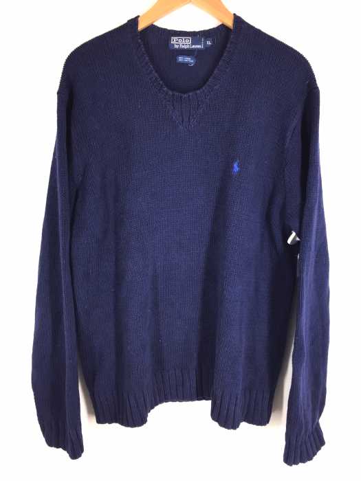Polo by RALPH LAUREN （ポロバイラルフローレン） リネン混コットンクルーネック メンズ トップス