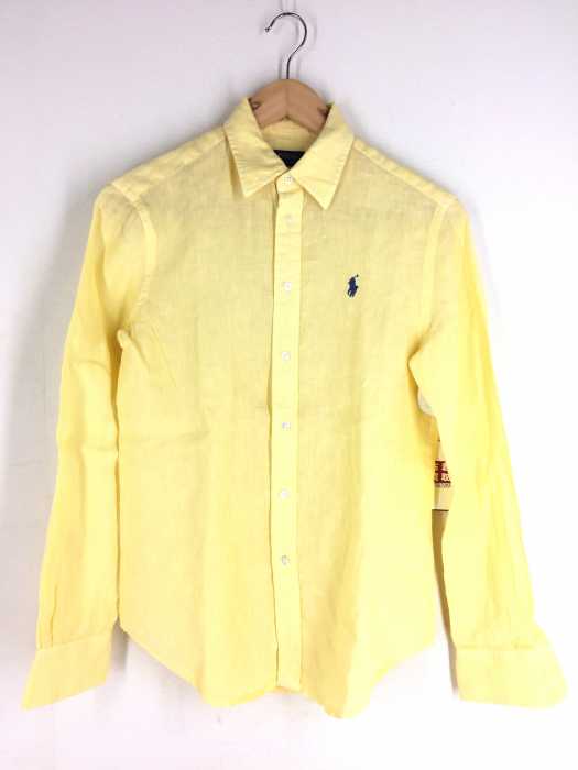 POLO RALPH LAUREN(ポロラルフローレン) RELAXED FIT ポニー刺繍 リネン長袖シャツ メンズ トップス