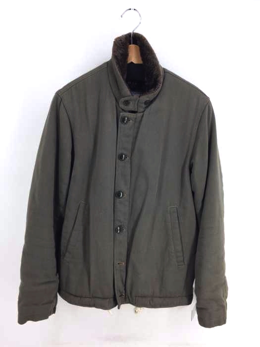 BEAMS＋（ビームスプラス） 裏フェイクファー デッキジャケット メンズ アウター