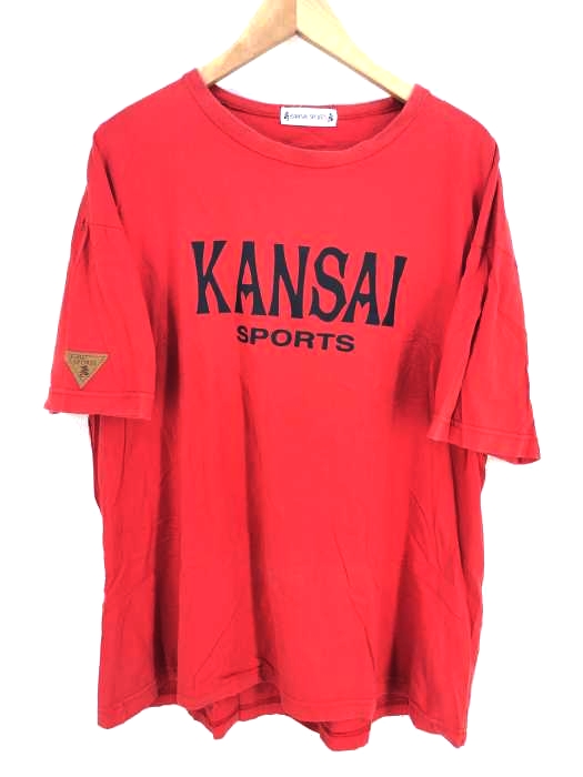 KANSAI(カンサイ) プリントクルーネックTシャツ メンズ トップス
