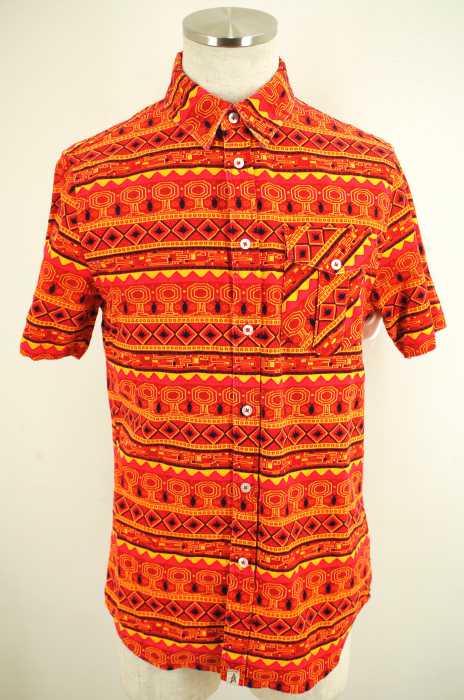 ALTAMONT （オルタモント） 総柄半袖シャツ メンズ トップス