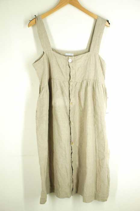 fog linen work(フォグリネンワーク) リトアニア製リネンワンピース レディース オールインワン
