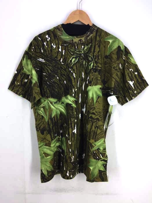 Stussy（ステューシー） USA製 90S REALTREE クルーネックTシャツ メンズ トップス