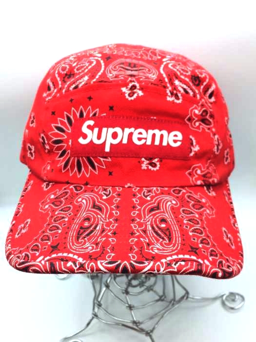 Supreme（シュプリーム） Bandana Camp Cap メンズ 帽子