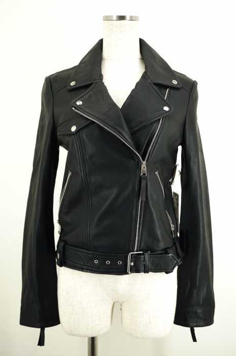 ZARA TRF （ザラティーアールエフ） ラムレザーライダースジャケット レディース アウター