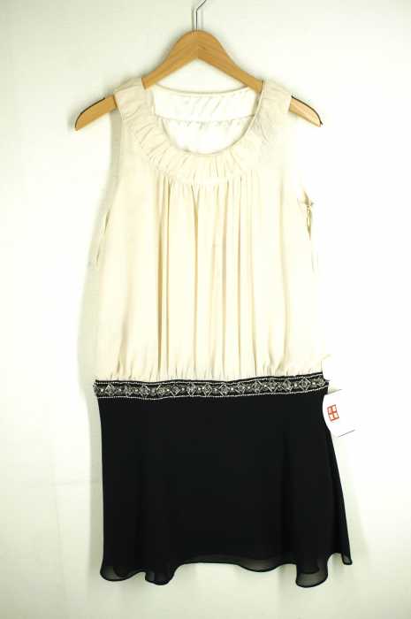 illico（） ビジューシフォンワンピース レディース ワンピース