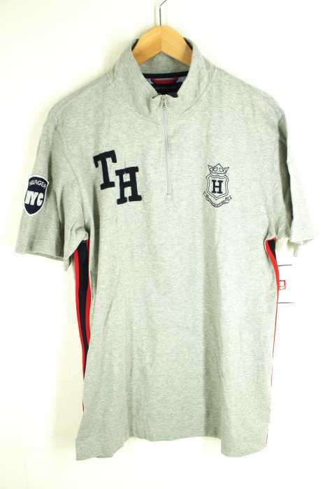 TOMMY HILFIGER （トミーヒルフィガー） ハーフジップ メンズ トップス