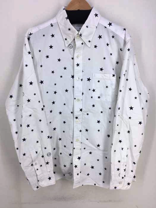 uniform experiment(ユニフォームエクスペリメント) STAR PRINT OXFORD B.D SHIRT メンズ トップス