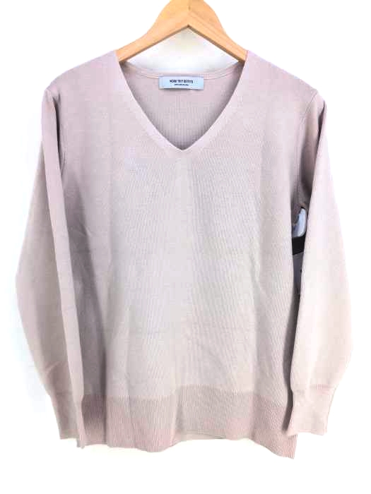 WORK TRIP OUTFITS GREEN LABEL RELAXING（ワークトリップアウトフィッツグリーンレーベル リラクシング） CS W/A Vネック 総針 プルオーバーニット レディース トップス
