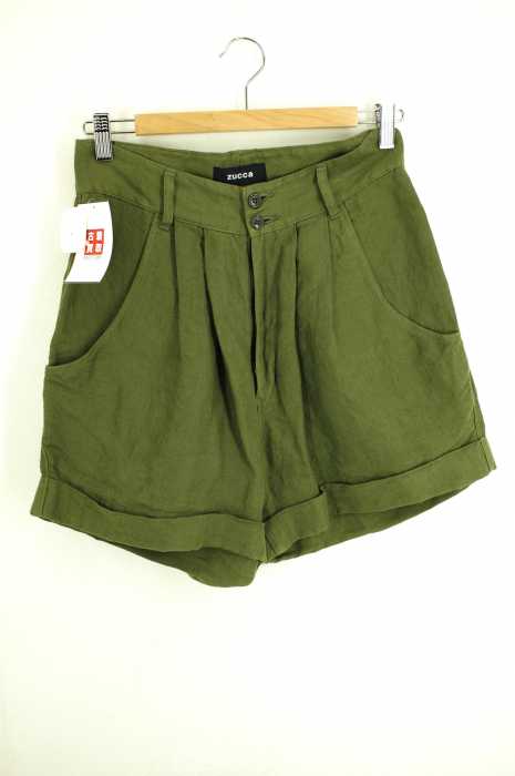 ZUCCa (ズッカ) コットンリネンサージショートパンツ レディース パンツ