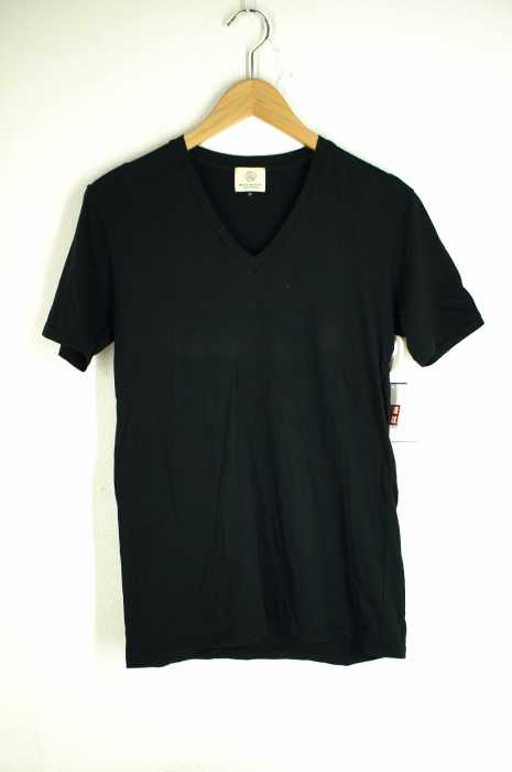 BEAUTY & YOUTH UNITED ARROWS  （ビューティーアンドユースユナイテッドアローズ） スビンシルバー Vネック ショートSL メンズ トップス