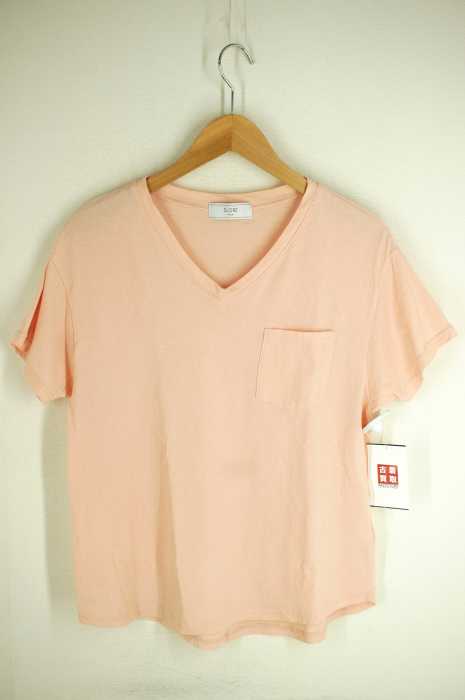 IENA SLOBE （イエナスローブ） Vネック　ポケット付きTシャツ レディース トップス