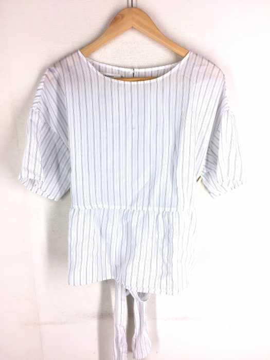 moussy （マウジー） 17SS WAIST SASH TOP ブラウス レディース トップス