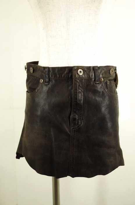 LAppartement DEUXIEME CLASSE （） シープスキンレザースカート レディース スカート