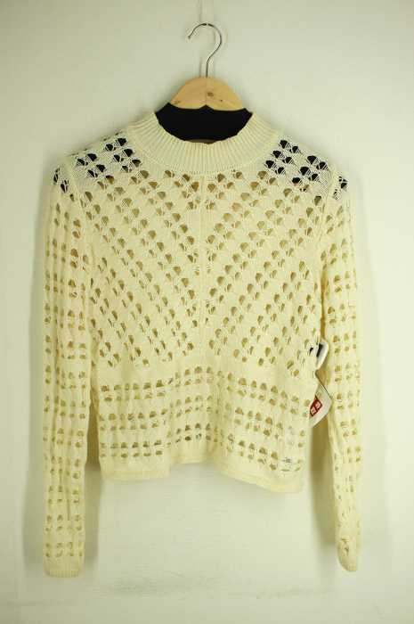 SLY(スライ) LACE STITCH HG TOPS レディース トップス
