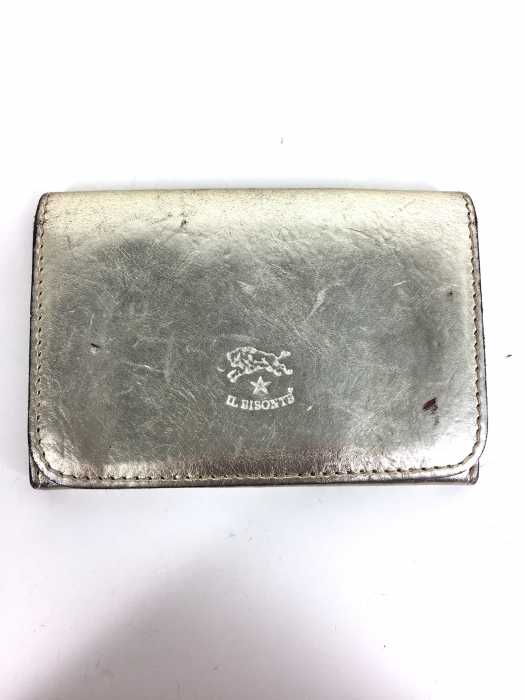 IL BISONTE（イルビゾンテ） メタリックレザー　 メンズ 財布・ケース