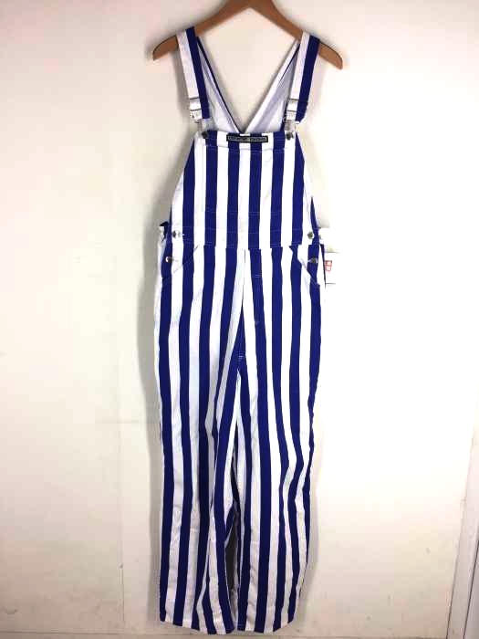 GAME BIBS(ゲームビブス) 2000S stripe overall レディース オールインワン