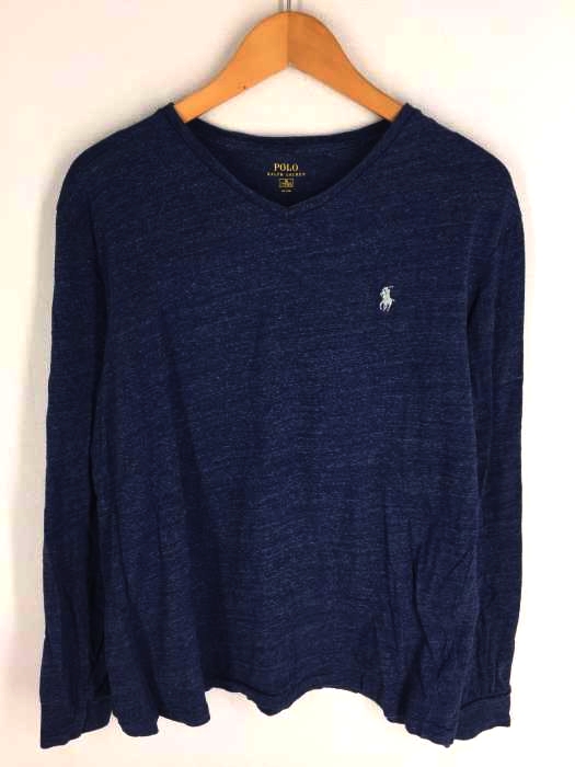 POLO RALPH LAUREN（ポロラルフローレン） ポニー刺繍 Vネックカットソー メンズ トップス