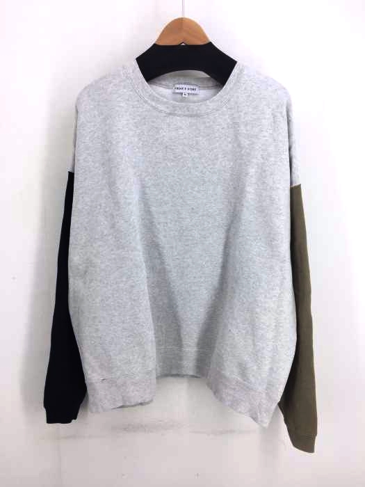 FREAKS STORE（フリークスストア） 19AW 裏起毛 袖切替 スウェット トレーナー メンズ トップス
