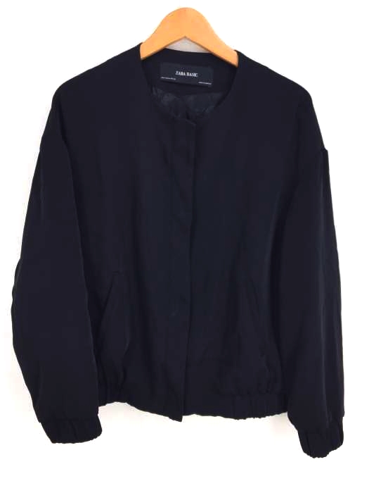 ZARA BASIC（ザラベーシック） ノーカラーブルゾン レディース アウター