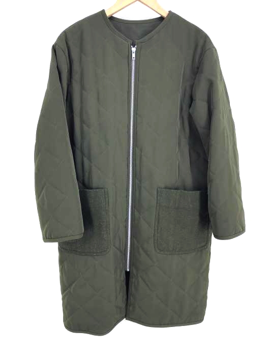 Mila Owen（ミラオーウェン） 18AW ノーカラーキルティングコート レディース アウター