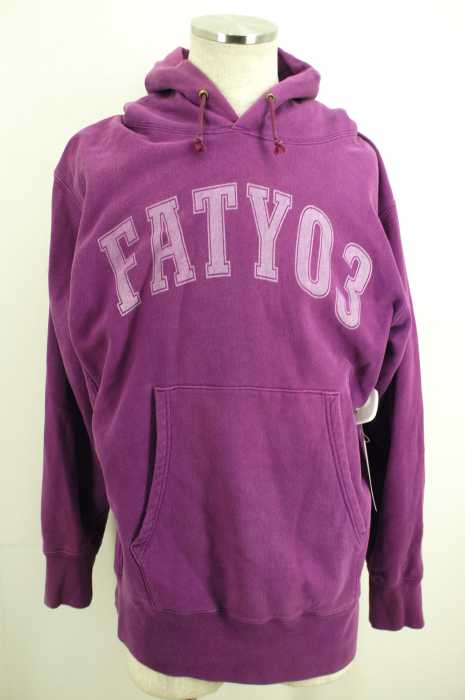 FAT エフエイティー スウェットパーカー プルオーバーパーカー FAT エフエーティー スウェット プルオーバー パーカー ロゴプリント