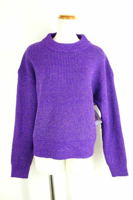 moussy （マウジー） HI NECKED LOOSE ニット レディース トップス