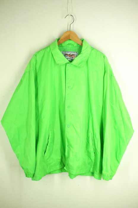 USED古着  （ユーズドフルギ） PERRY ELLIS AMERICA バックプリントコーチジャケット メンズ アウター