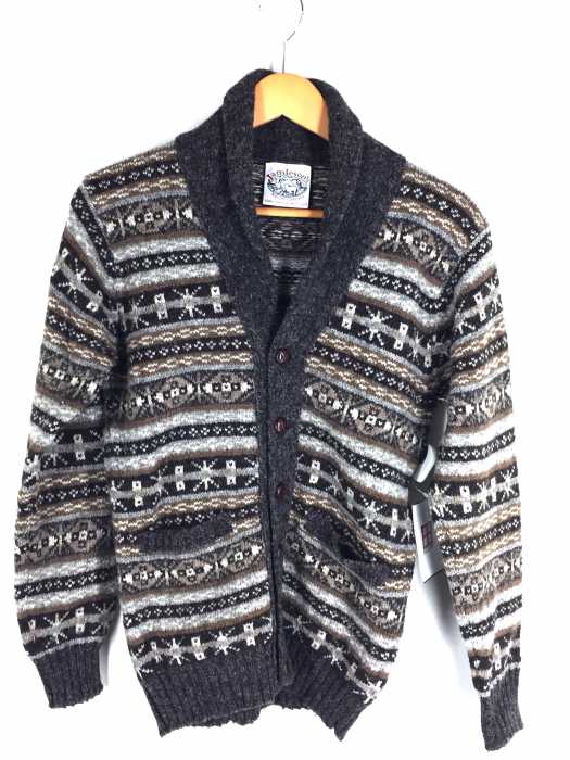 jamieson's （ジャミーソンズ） ニットカーディガン ショールカラー