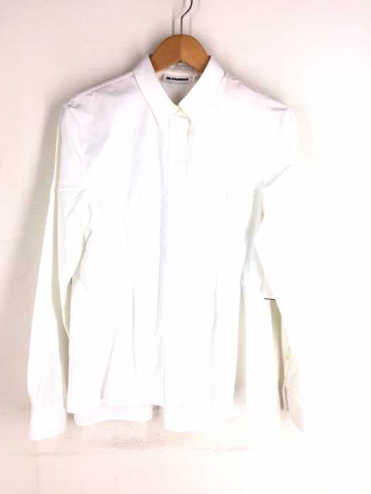 JIL SANDER （ジルサンダー） フロントデザインコットンシャツ レディース トップス