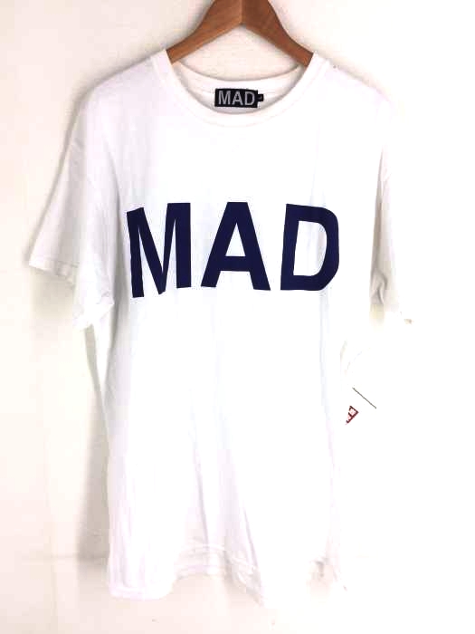 MAD（マッド） MAD クルーネックプリントTシャツ メンズ トップス