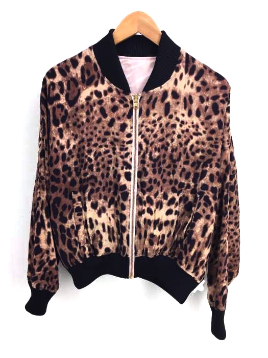 JOYRICH（ジョイリッチ） レオパード柄 リバーシブルブルゾン レディース アウター