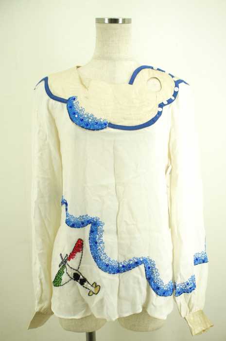 TSUMORI CHISATO （ツモリチサト） 11SS エアーエンブロイダリートップス レディース トップス
