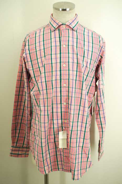 Polo by RALPH LAUREN （ポロバイラルフローレン） ワイドカラーチェックボタンシャツ メンズ トップス