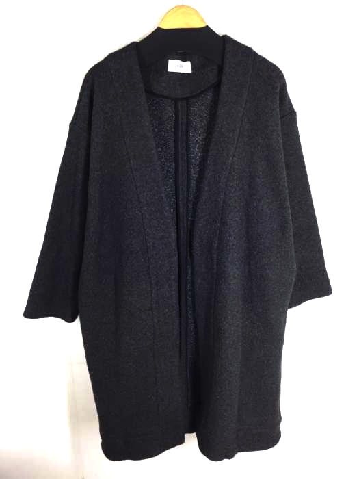 AZUL by moussy(アズールバイマウジー) シングルノーカラーガウン レディース アウター