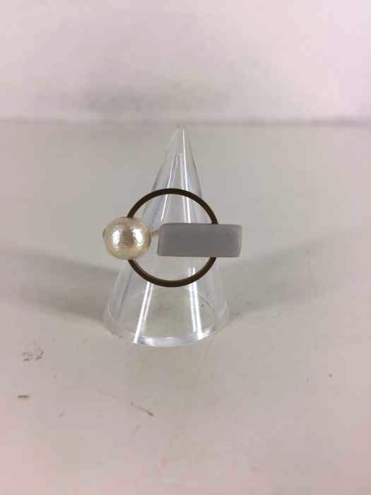 piii accessory（ピィアクセサリー） バー&サークルモチーフリング レディース アクセサリー