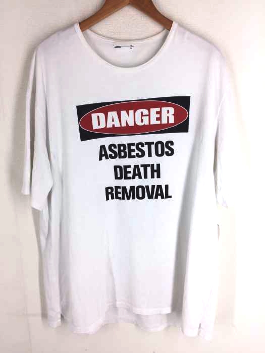 LAD MUSICIAN（ラッドミュージシャン） DANGER クルーネックプリントTシャツ メンズ トップス