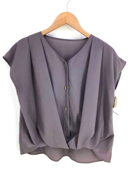 Perle Peche(ペルルペッシュ) ノースリーブブラウス レディース トップス
