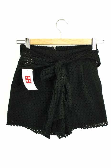 snidel （スナイデル） 総レースリボン付きイージーショートパンツ レディース パンツ