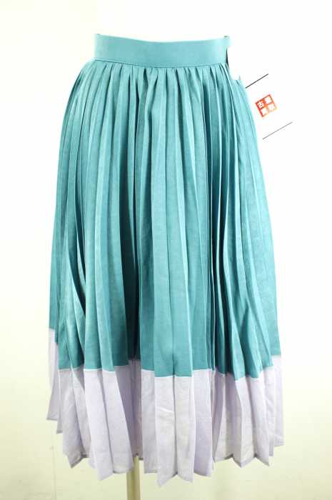 lilLilly (リルリリー) 17SS ポイントカラープリーツスカート レディース スカート